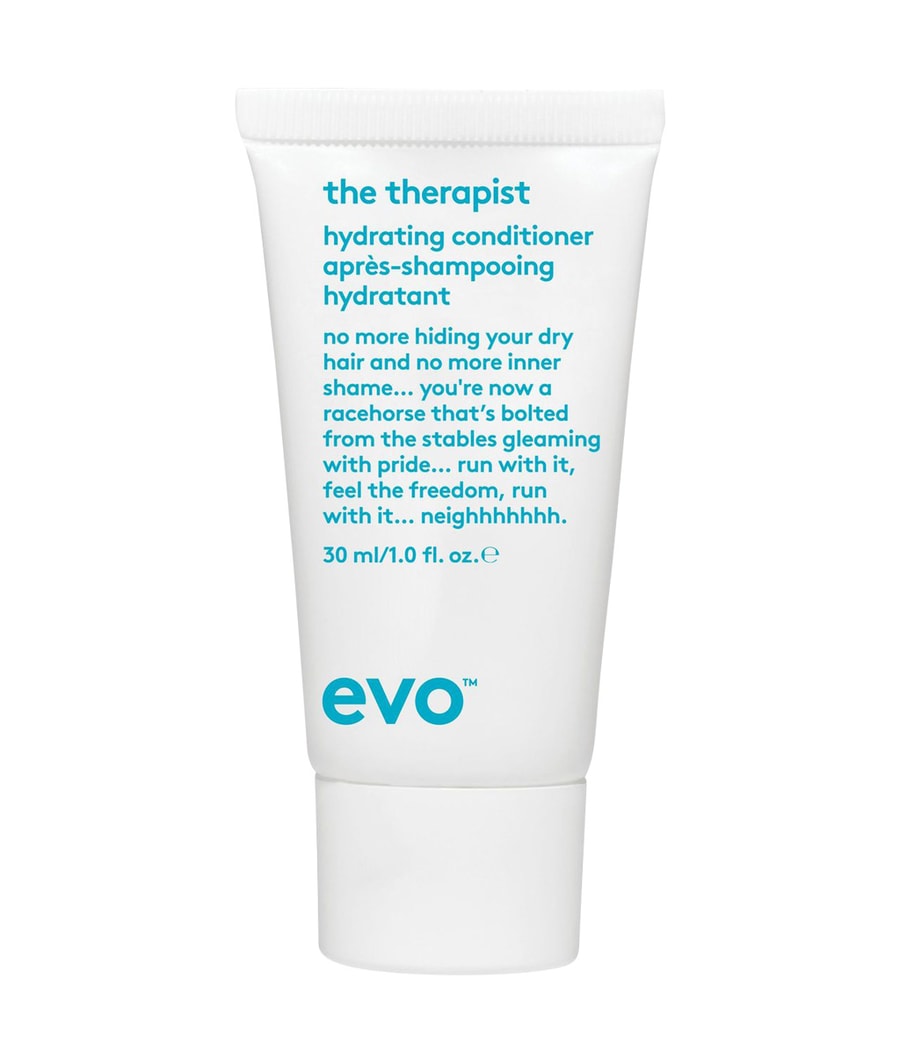 Кондиционер evo The Therapist Hydrating, 30 ml
Кондиционер evo The Therapist Hydrating, 30 ml