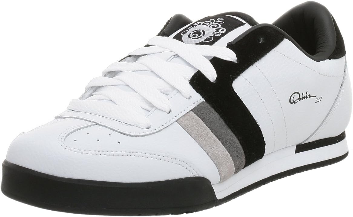 Кроссовки Osiris Men's 247, белый/черный/серый
Кроссовки Osiris Men's 247, белый/черный/серый