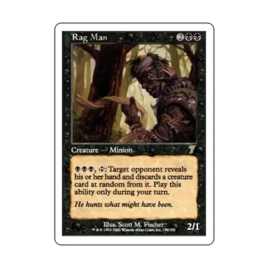 CCG Тряпичный человек (клавиша R), MTG - 7th Edition
CCG Тряпичный человек (клавиша R), MTG - 7th Edition