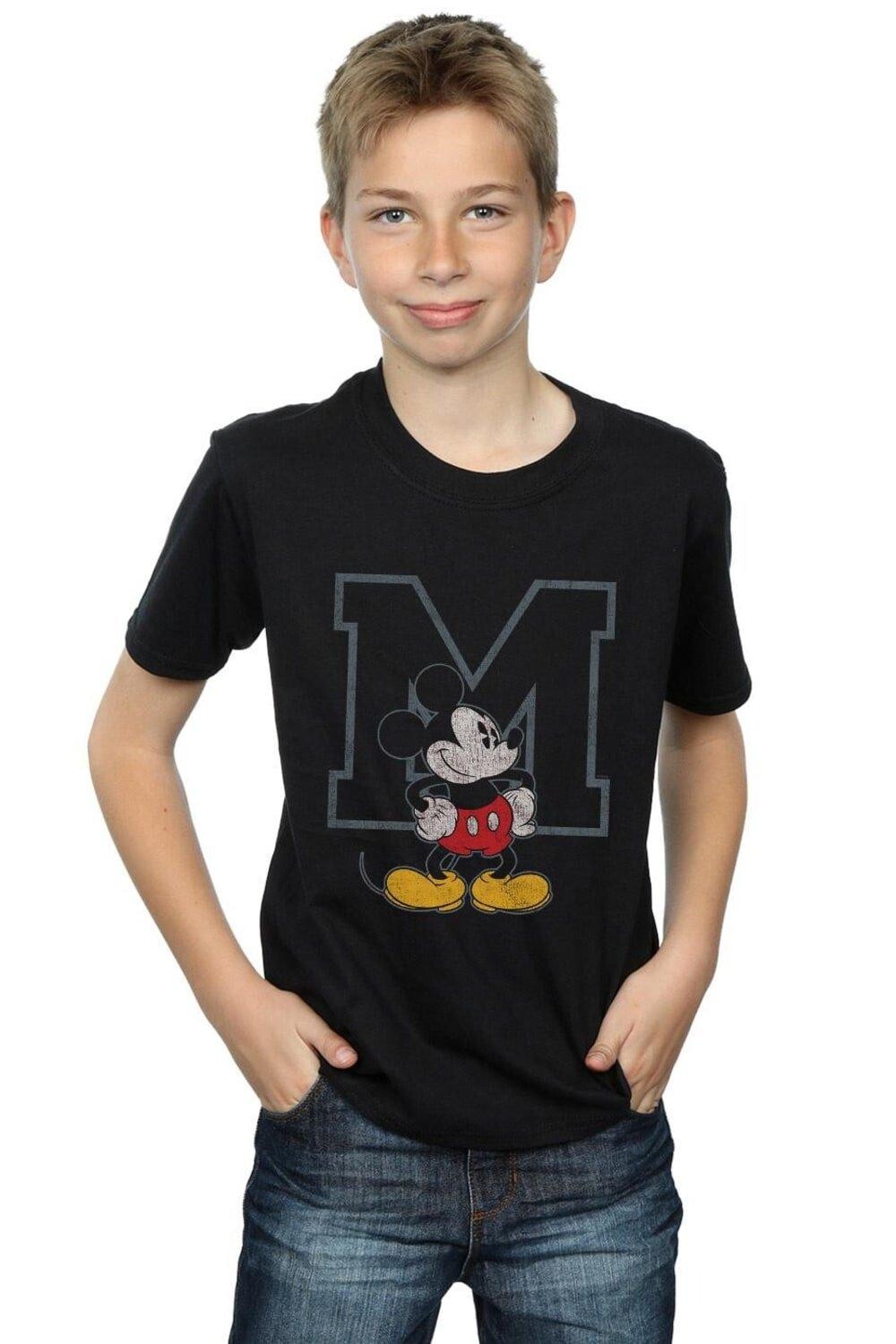 Классическая футболка с Микки Маусом M Disney, черный
Классическая футболка с Микки Маусом M Disney, черный