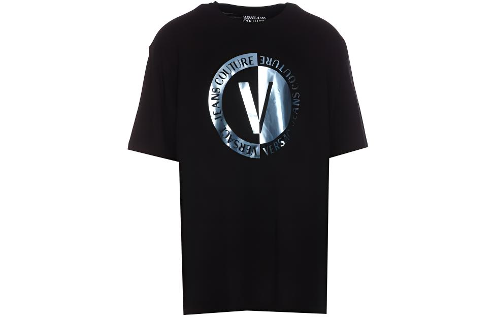 VERSACE JEANS COUTURE Футболка мужская черная SS23, Черный, VERSACE JEANS COUTURE Футболка мужская черная SS23
VERSACE JEANS COUTURE Футболка мужская черная SS23, Черный, VERSACE JEANS COUTURE Футболка мужская черная SS23