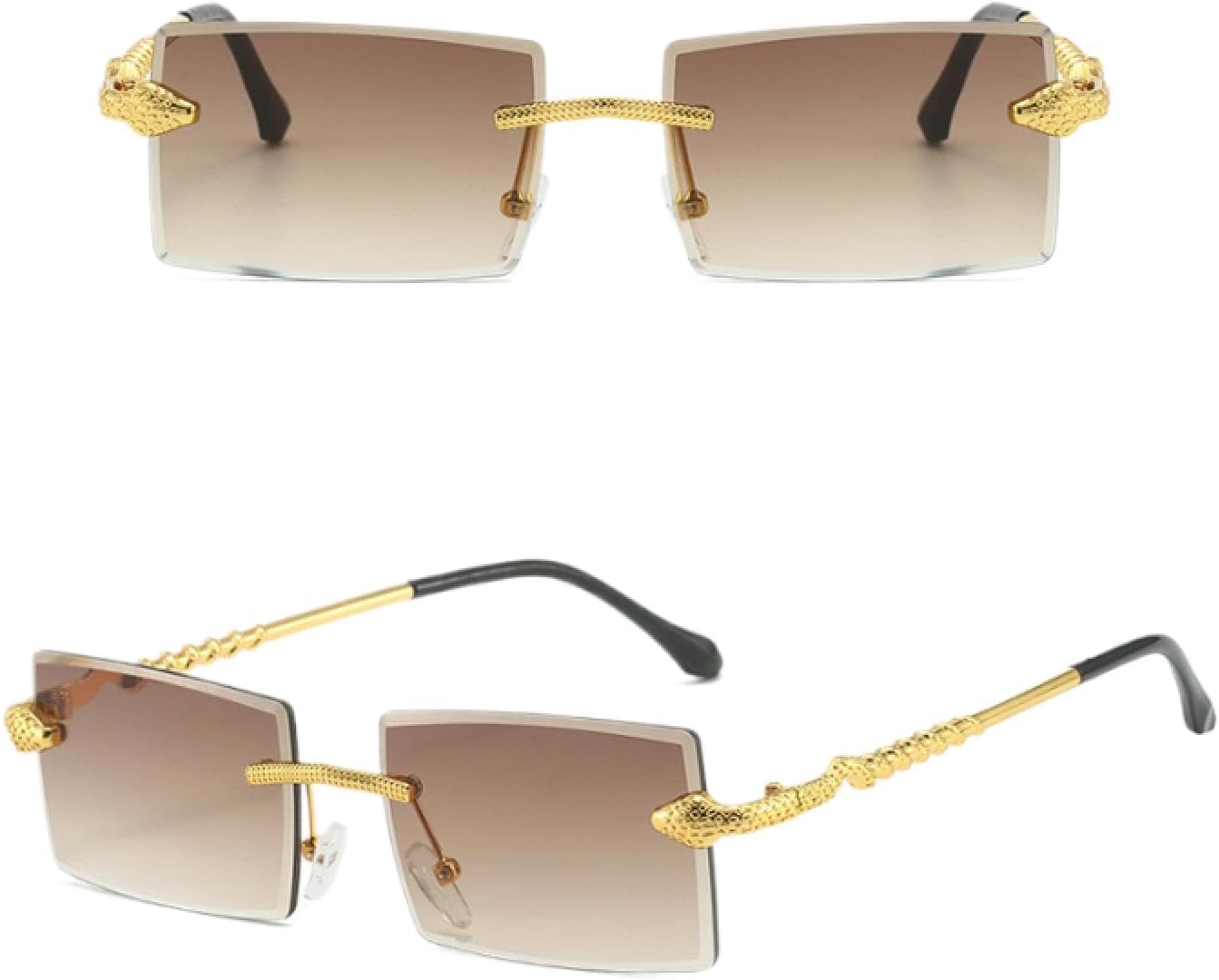 Солнцезащитные очки с защитой UV400 | Металлические леопардовые безободковые женские очки с градиентными линзами цвета океана | для занятий спортом на открытом воздухе generic, 03
Солнцезащитные очки с защитой UV400 | Металлические леопардовые безободковые женские очки с градиентными линзами цвета океана | для занятий спортом на открытом воздухе generic, 03