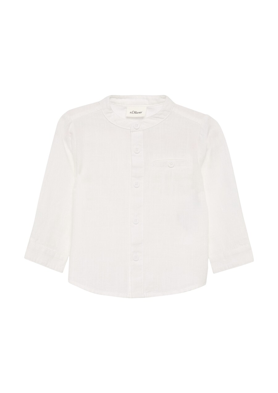 Рубашка на пуговицах классического кроя s.Oliver, белый
Рубашка на пуговицах классического кроя s.Oliver, белый