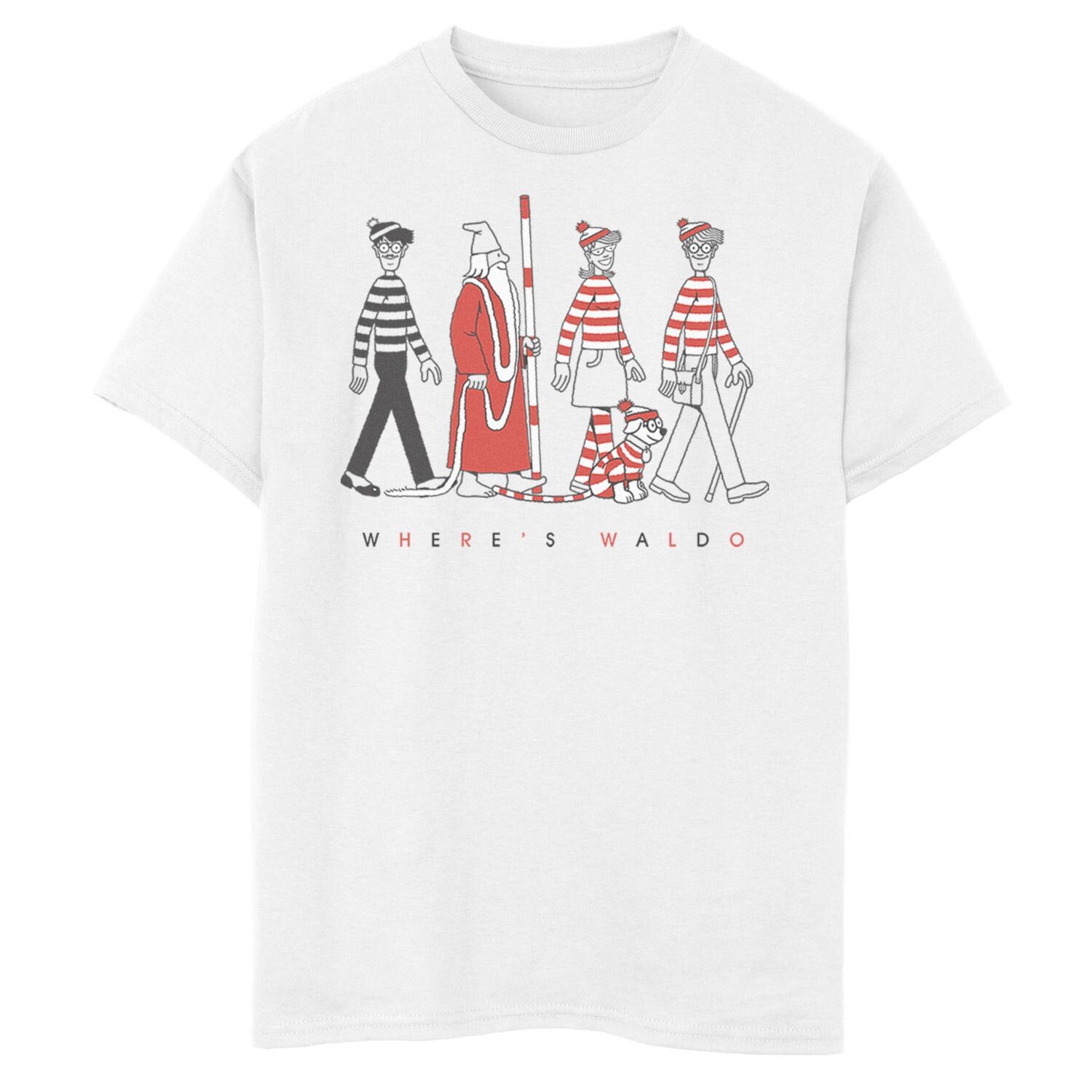 Футболка с полосками и рисунком «Wher's Waldo Group» для мальчиков 8–20 лет Licensed Character
Футболка с полосками и рисунком «Wher's Waldo Group» для мальчиков 8–20 лет Licensed Character
