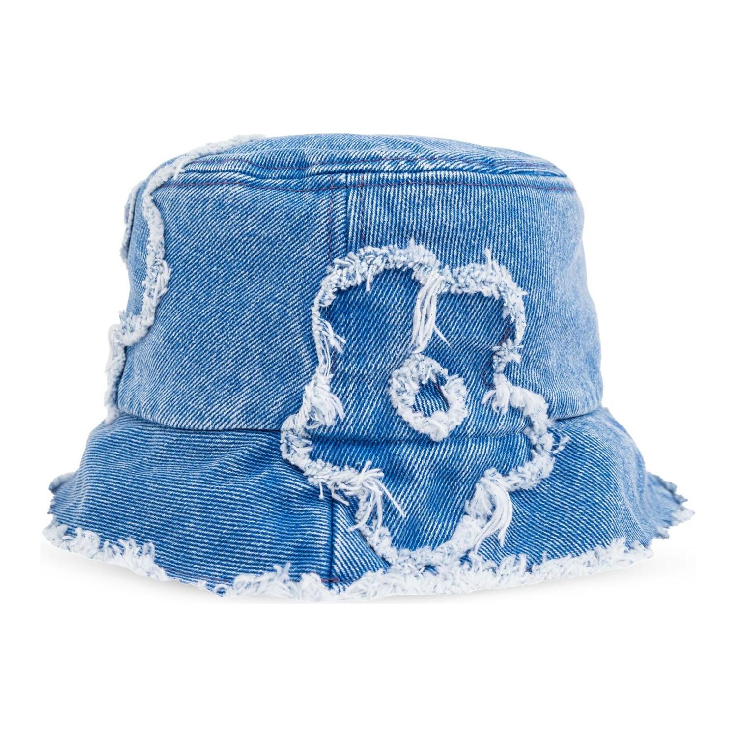 MARNI Шляпа-ведро с цветочной аппликацией, Indigo
MARNI Шляпа-ведро с цветочной аппликацией, Indigo