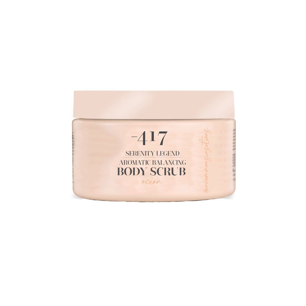 Скраб для тела serenity legend aromatic balancing body scrub ocean 417, вес 400 гр.
Скраб для тела serenity legend aromatic balancing body scrub ocean 417, вес 400 гр.