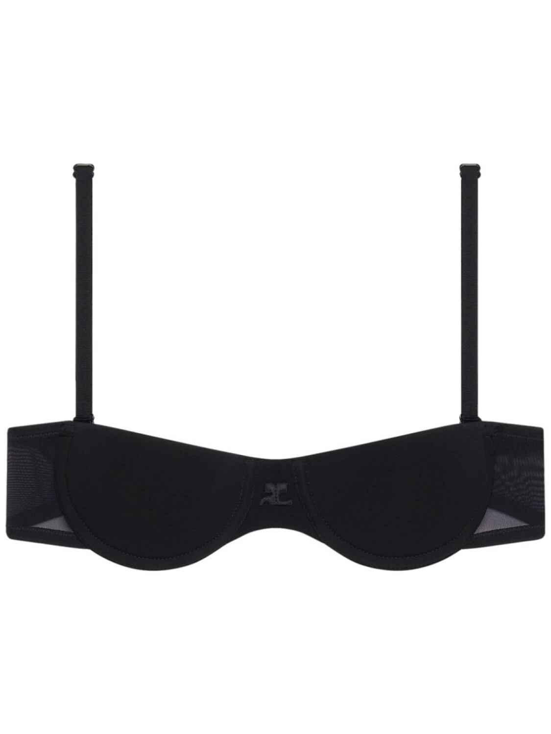 Бюстгальтер из тюля Courrèges, черный
Бюстгальтер из тюля Courrèges, черный