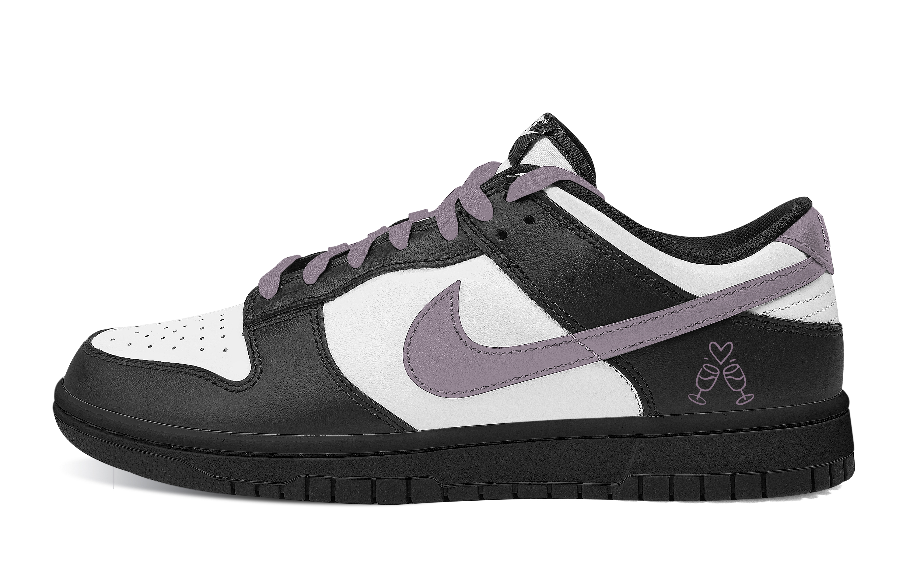 Nike Кроссовки для скейтбординга Dunk Love Confession, устойчивые к истиранию, низкие, унисекс, черно-белые
Nike Кроссовки для скейтбординга Dunk Love Confession, устойчивые к истиранию, низкие, унисекс, черно-белые