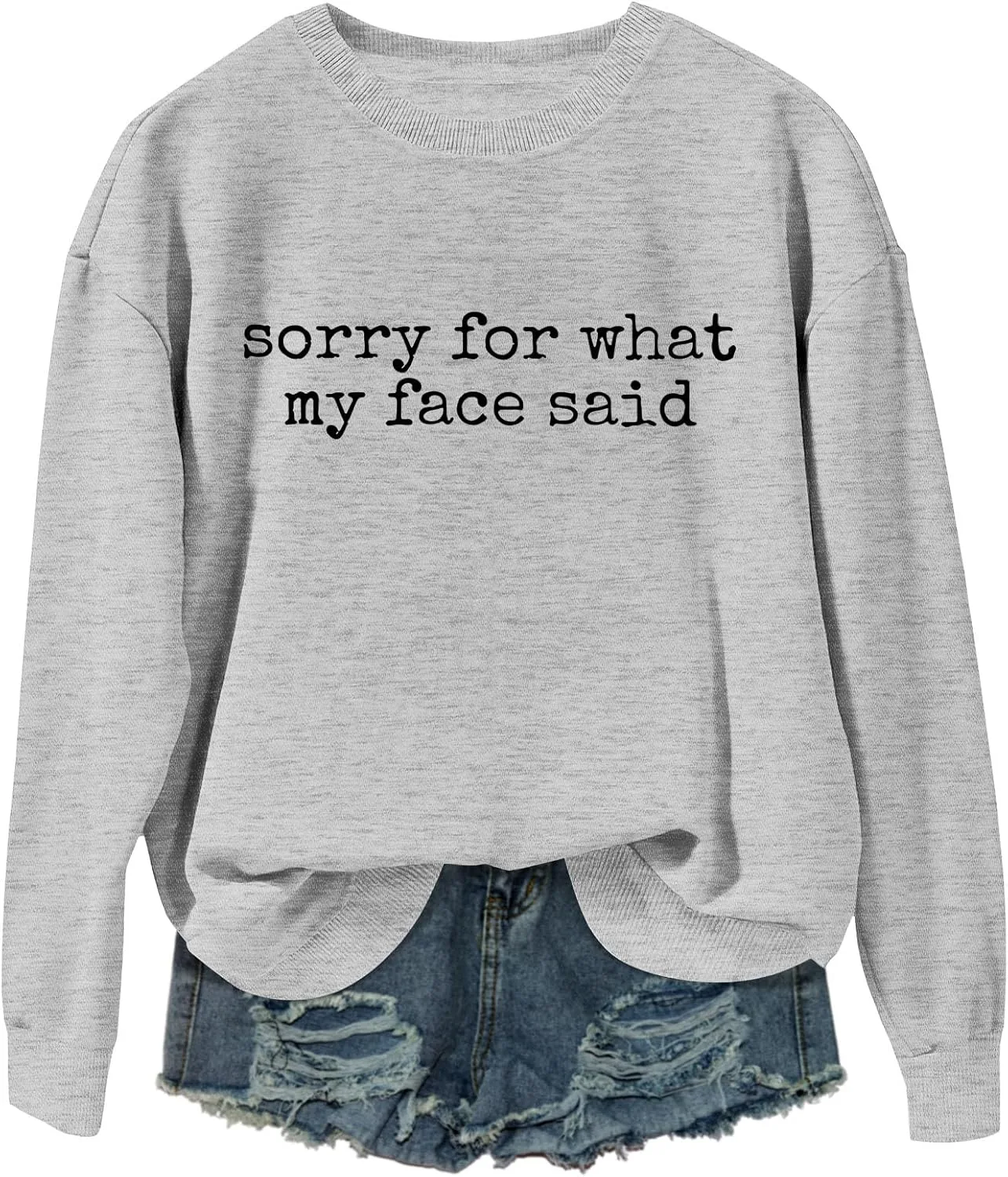 Толстовка Sorry For What My Face Said LEOUTJE
Толстовка Sorry For What My Face Said LEOUTJE