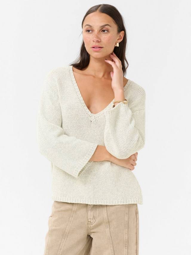 Джемпер с V-образным вырезом Gerdi из хлопковой смеси KAFFE
Джемпер с V-образным вырезом Gerdi из хлопковой смеси KAFFE