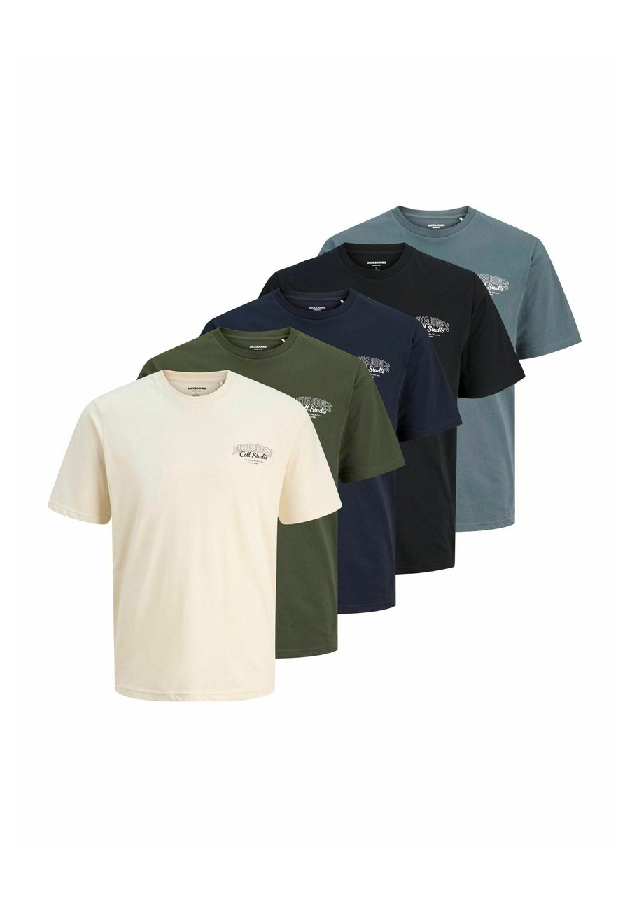 Футболка Jack & Jones T-SHIRT 5ER-PACK, Antique White/Off-White, Белый, Футболка Jack & Jones T-SHIRT 5ER-PACK, Antique White/Off-White
Футболка Jack & Jones T-SHIRT 5ER-PACK, Antique White/Off-White, Белый, Футболка Jack & Jones T-SHIRT 5ER-PACK, Antique White/Off-White