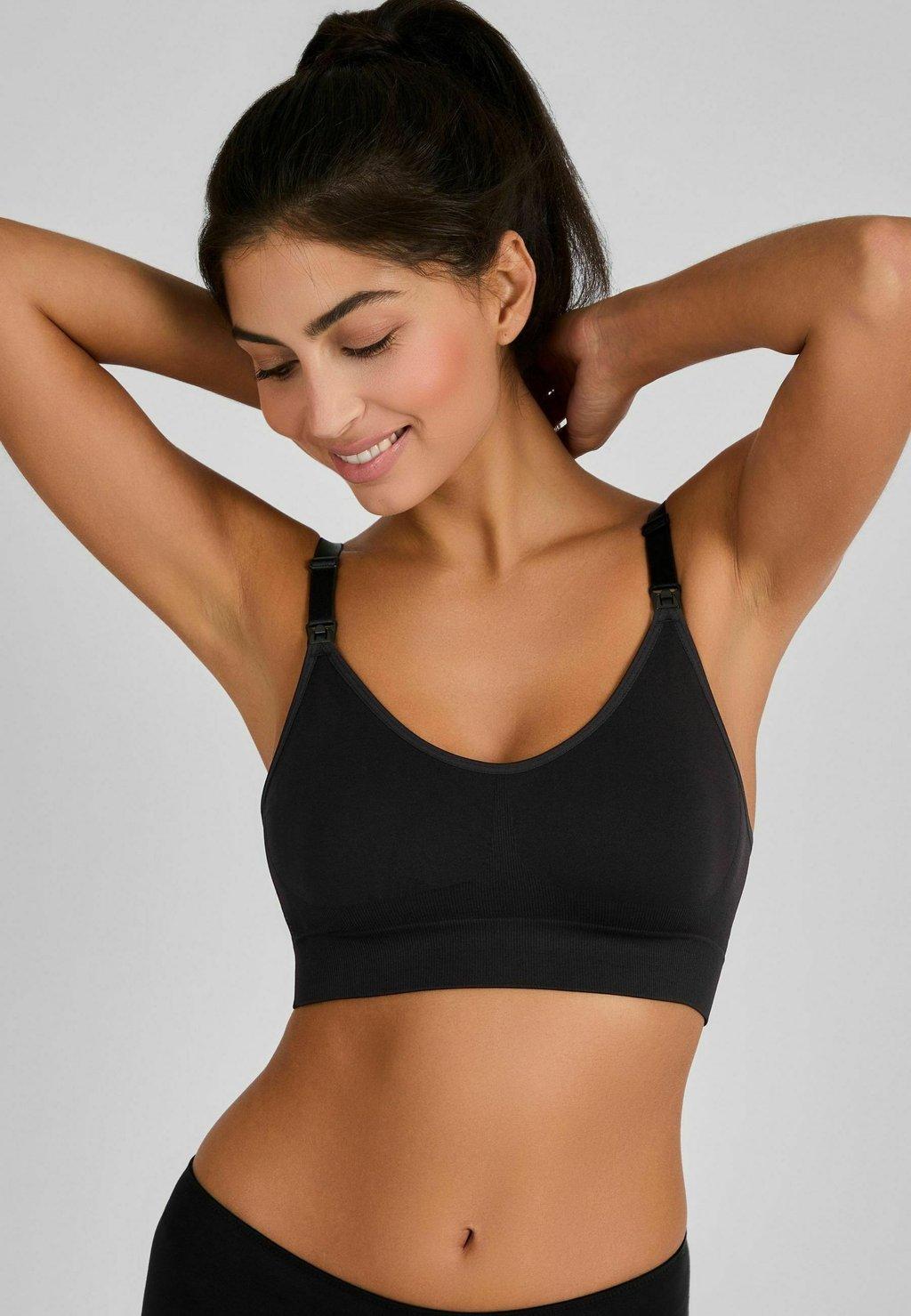 Треугольный бюстгальтер EMMA JANE NURSING REGULAR FIT JoJo Maman Bébé, черный
Треугольный бюстгальтер EMMA JANE NURSING REGULAR FIT JoJo Maman Bébé, черный