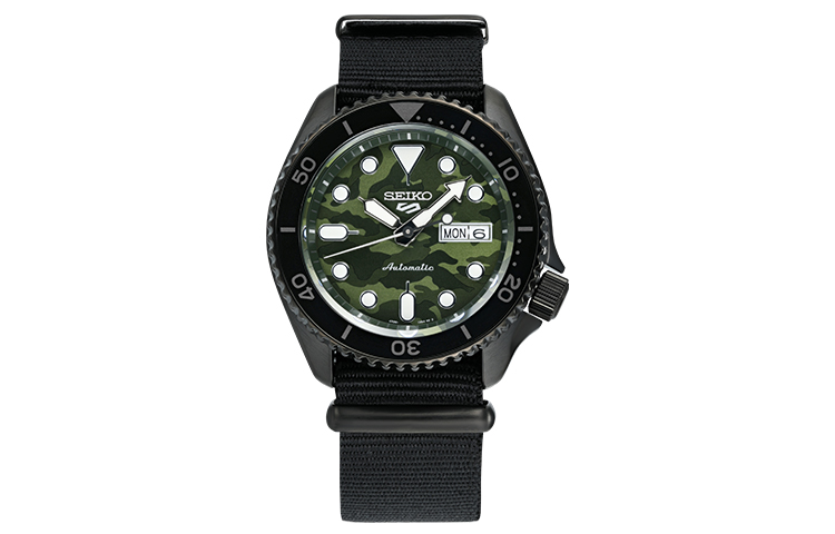 SEIKO Часы Series 5 Mechanical Movement Nylon Strap Japanese / Korean Watch Men's Watch Green Dial, Green
SEIKO Часы Series 5 Mechanical Movement Nylon Strap Japanese / Korean Watch Men's Watch Green Dial, Green