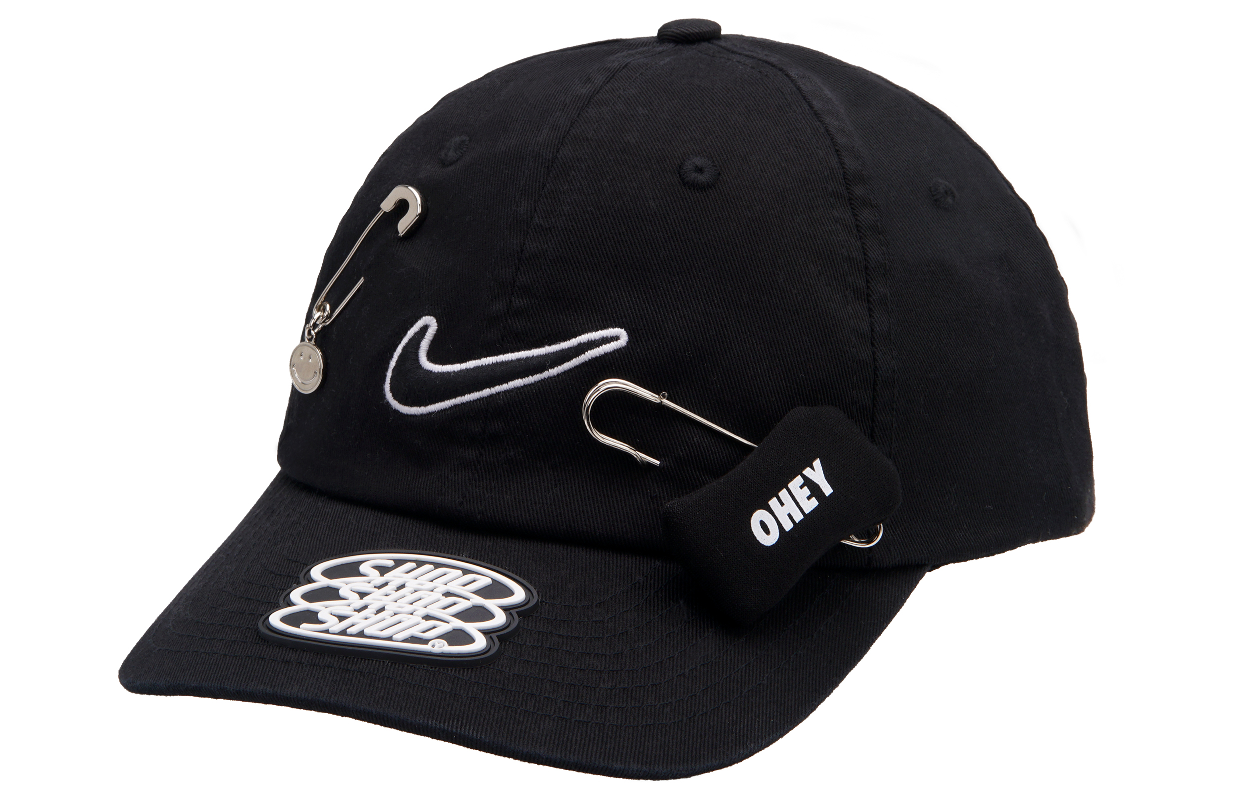 Бейсболка из полиэстера унисекс Nike, черный
Бейсболка из полиэстера унисекс Nike, черный