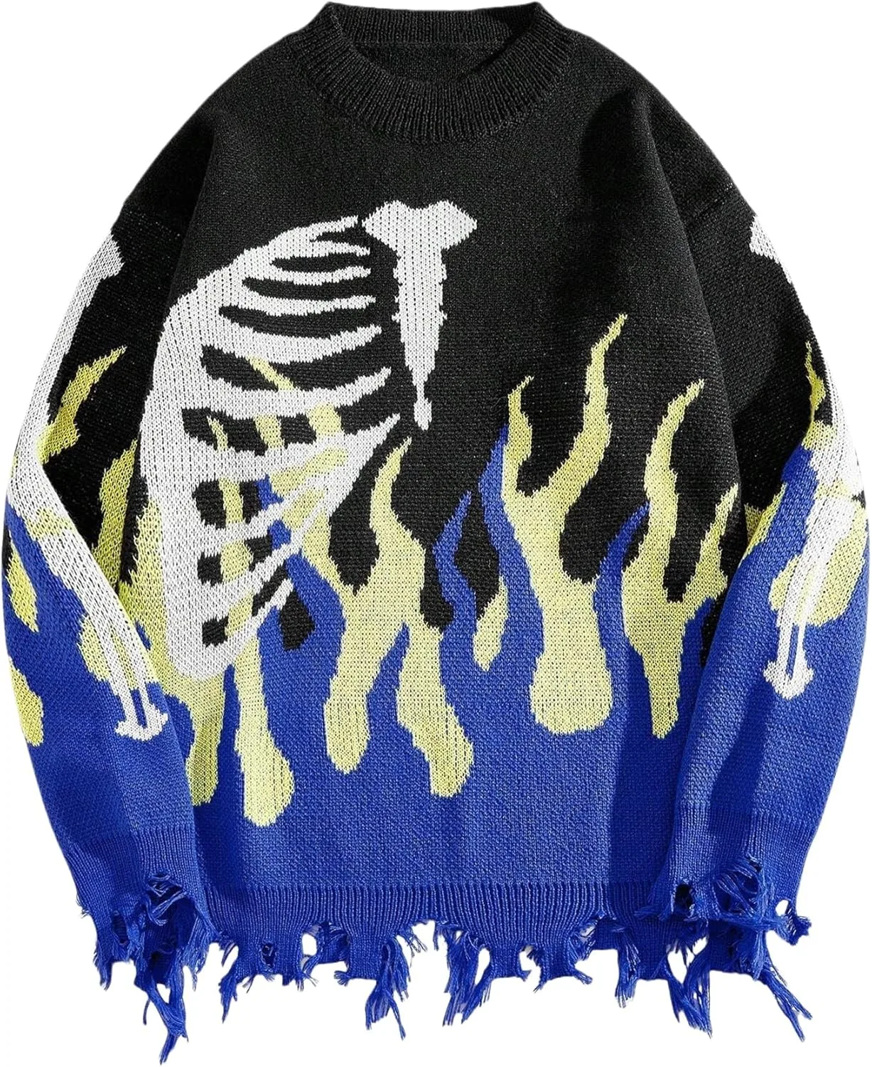 ZAFUL мужской оверсайз свитер с принтом flame
ZAFUL мужской оверсайз свитер с принтом flame