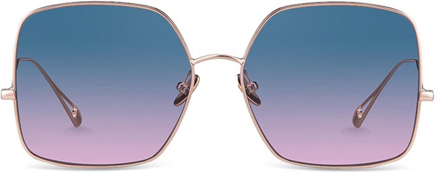 Модные квадратные солнцезащитные очки большого размера для женщин и мужчин, солнцезащитные очки с большими градиентными линзами, металлическая оправа MOLSTA, Aurora Color
Модные квадратные солнцезащитные очки большого размера для женщин и мужчин, солнцезащитные очки с большими градиентными линзами, металлическая оправа MOLSTA, Aurora Color