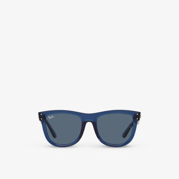 RBR0502S Солнцезащитные очки Wayfarer Reverse с прозрачными вставками Ray-Ban, синий
RBR0502S Солнцезащитные очки Wayfarer Reverse с прозрачными вставками Ray-Ban, синий