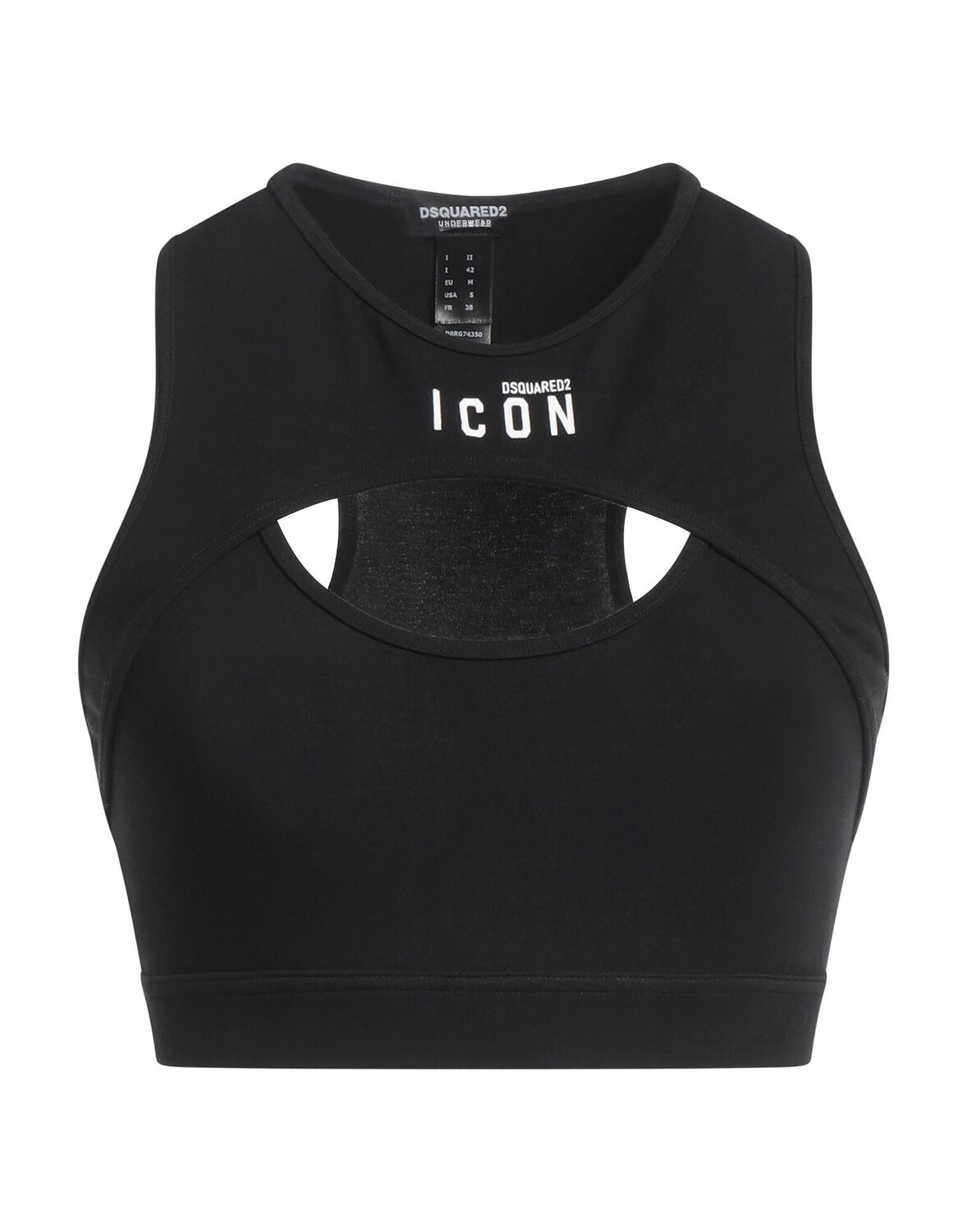 Топ Dsquared2, черный
Топ Dsquared2, черный