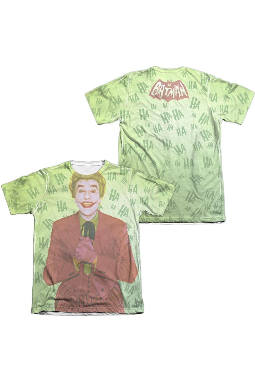 Футболка с коротким рукавом из полиэстера/хлопка для взрослых с принтом «Бэтмен: классические шутки о тебе» (спереди/сзади) Gildan, белый
Футболка с коротким рукавом из полиэстера/хлопка для взрослых с принтом «Бэтмен: классические шутки о тебе» (спереди/сзади) Gildan, белый