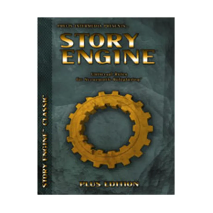 Story Engine - Universal Rules for Scenematic Roleplaying (Plus Edition), Roleplaying Games (Politically Incorrect Games/Precis Intermedia), мягкая обложка 
Story Engine - Universal Rules for Scenematic Roleplaying (Plus Edition), Roleplaying Games (Politically Incorrect Games/Precis Intermedia), мягкая обложка