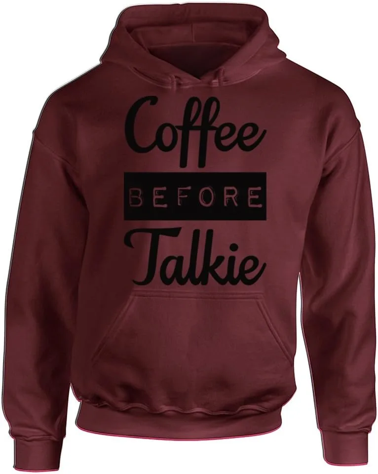 Толстовка с капюшоном Camalen Coffee Before Talkie для любителей кофе
Толстовка с капюшоном Camalen Coffee Before Talkie для любителей кофе