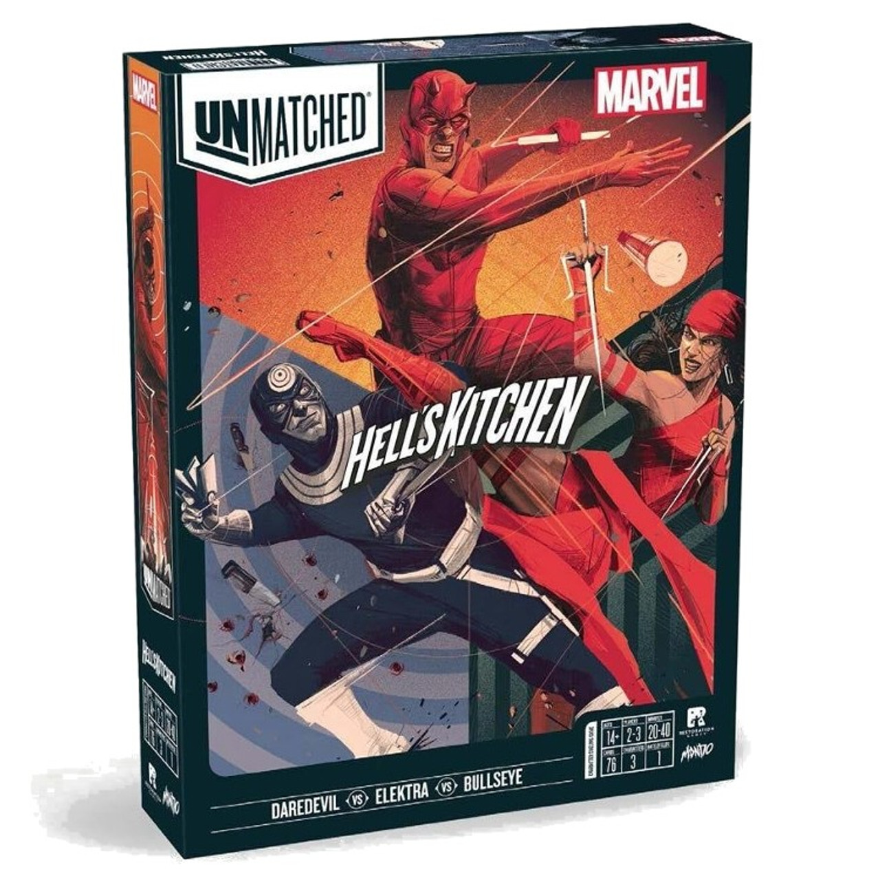 Настольная игра Unmatched: Marvel - Hell's Kitchen
Настольная игра Unmatched: Marvel - Hell's Kitchen