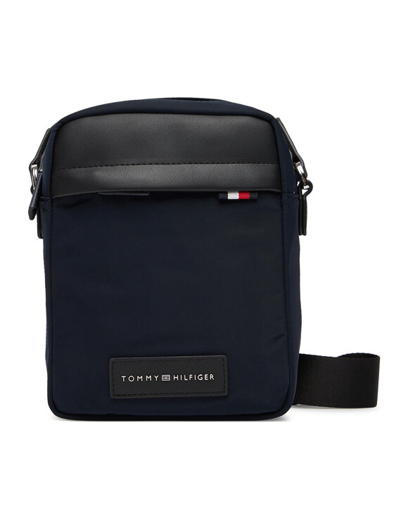 Сумка через плечо Th Nylon Mini Reporter AM0AM13618 Tommy Hilfiger, синий 
Сумка через плечо Th Nylon Mini Reporter AM0AM13618 Tommy Hilfiger, синий