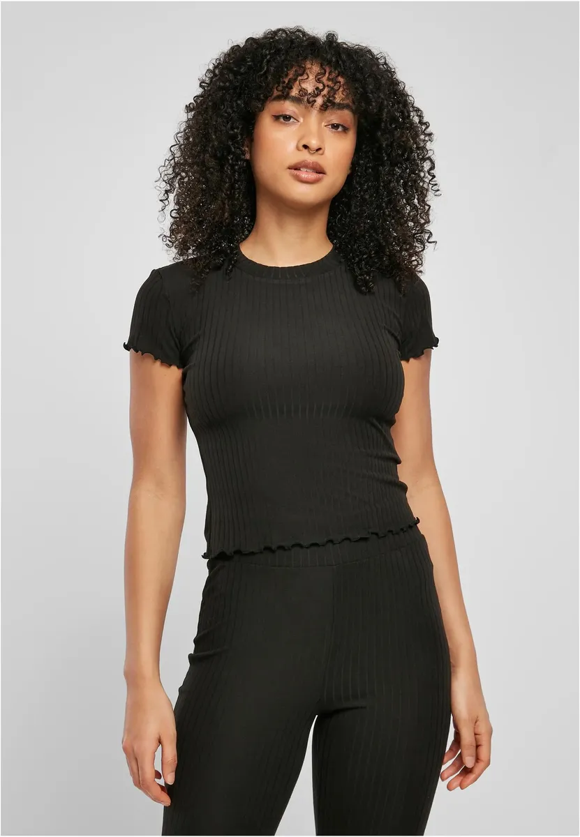 Футболка URBAN CLASSICS "Женская женская футболка Urban Classics с коротким рукавом в рубчик", черный
Футболка URBAN CLASSICS "Женская женская футболка Urban Classics с коротким рукавом в рубчик", черный