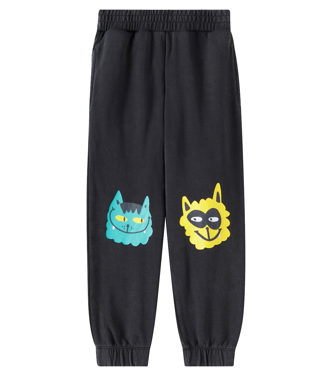 Спортивные брюки из хлопкового джерси с принтом Stella McCartney Kids, черный
Спортивные брюки из хлопкового джерси с принтом Stella McCartney Kids, черный