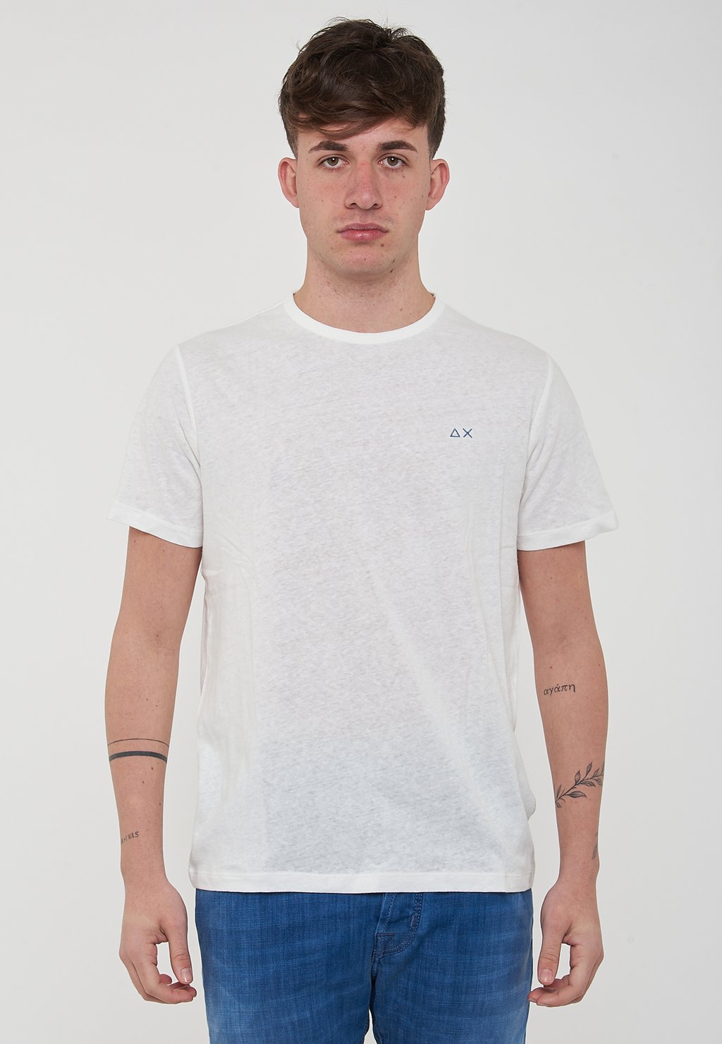 Базовая футболка Sun68, белый
Базовая футболка Sun68, белый