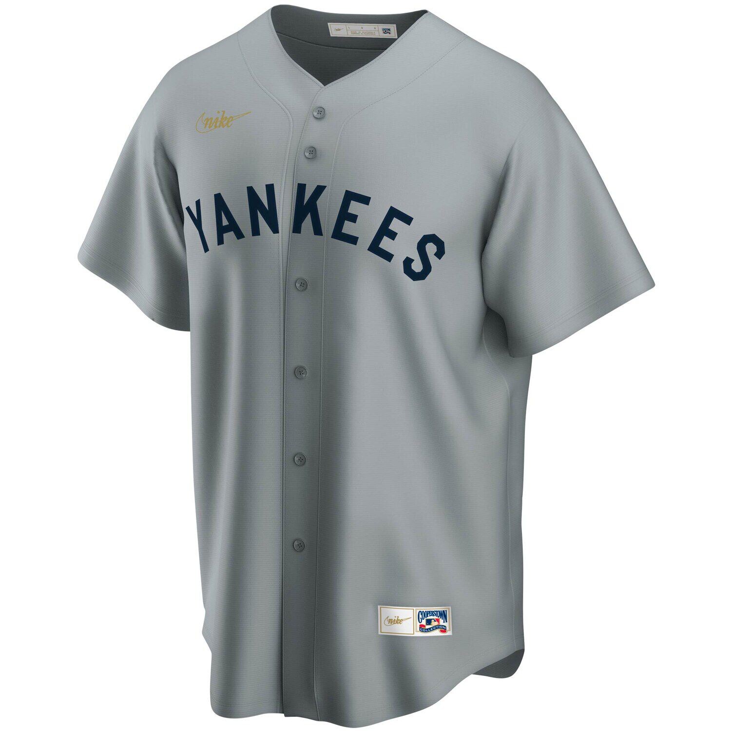 Мужская майка игрока Babe Ruth Grey New York Yankees Road Cooperstown Collection Nike
Мужская майка игрока Babe Ruth Grey New York Yankees Road Cooperstown Collection Nike