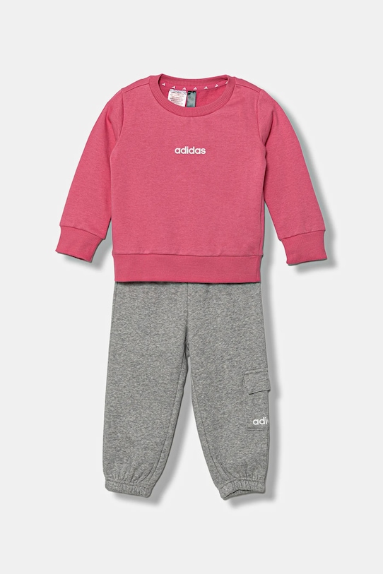 Детский спортивный костюм Adidas, розовый
Детский спортивный костюм Adidas, розовый
