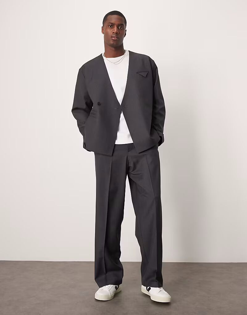 Широкие брюки ASOS DESIGN темно-серого цвета
Широкие брюки ASOS DESIGN темно-серого цвета