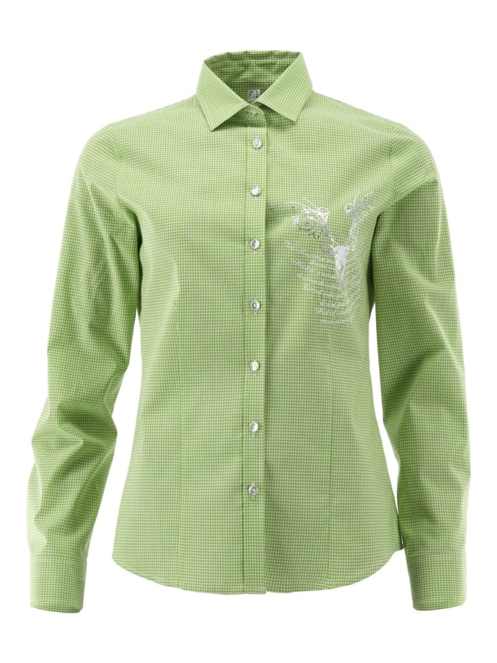 OS-Trachten Традиционная блузка Jetea ярко-зеленого цвета
OS-Trachten Традиционная блузка Jetea ярко-зеленого цвета