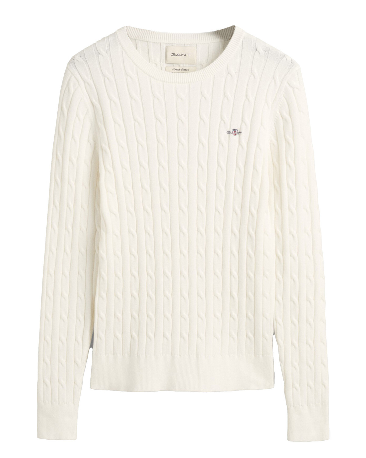 Толстовка Gant Strickpullover, экрю
Толстовка Gant Strickpullover, экрю