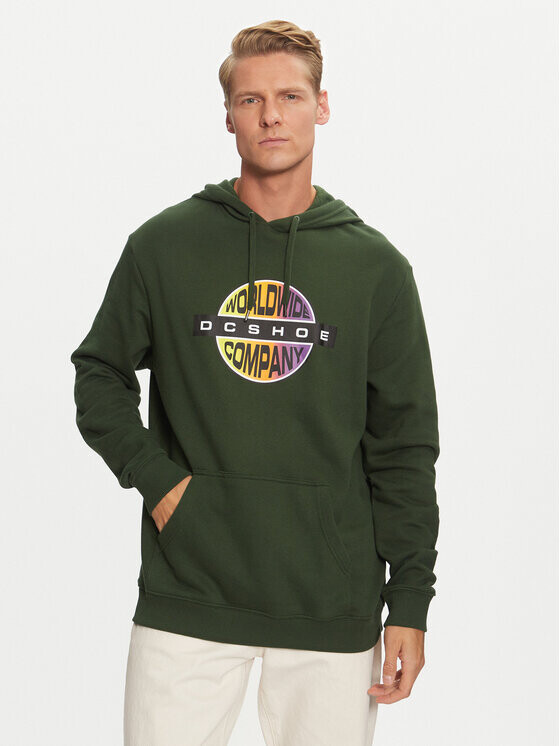 Толстовка обычного кроя Dc, зеленый 
Толстовка обычного кроя Dc, зеленый