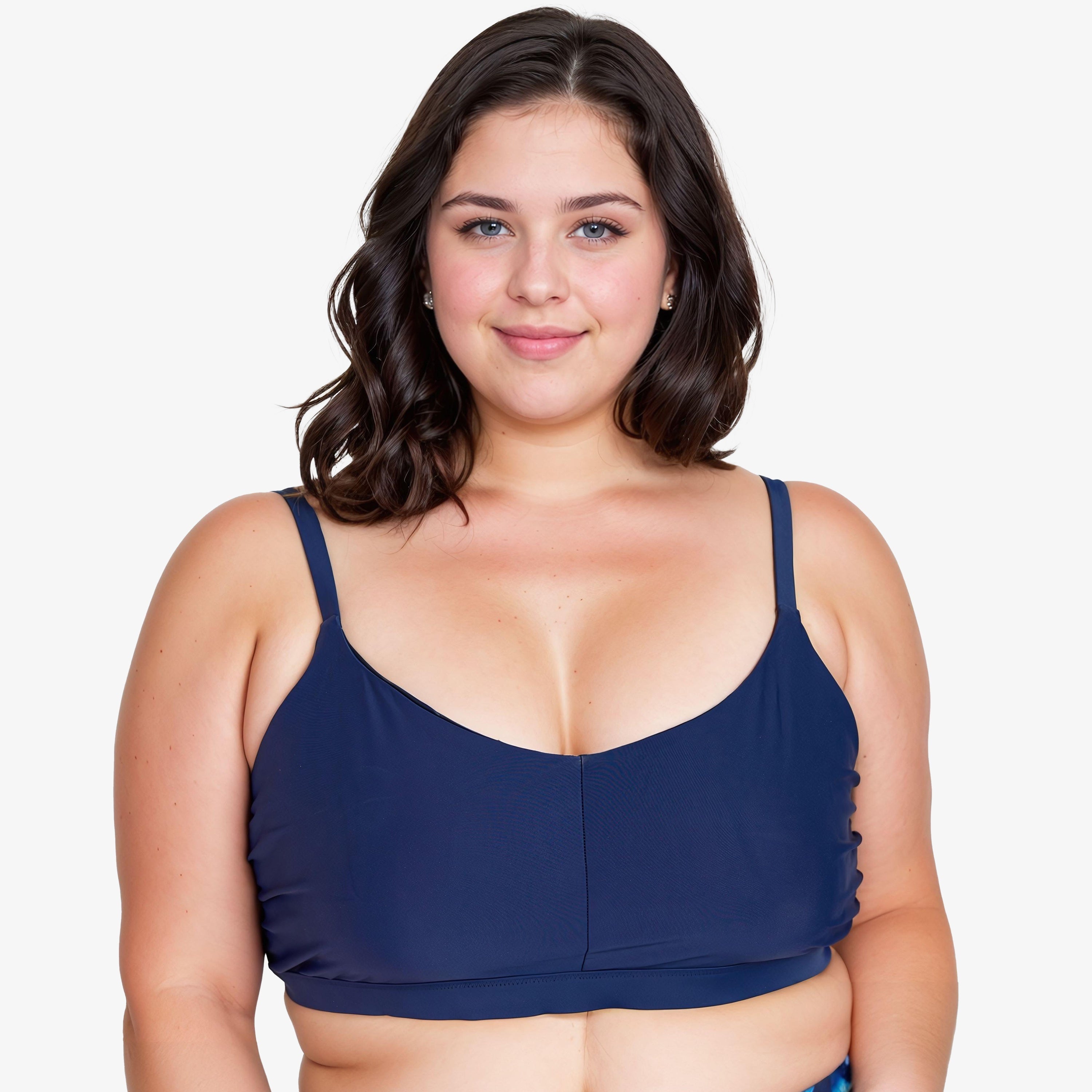 Женский бюстгальтер для плавания с регулируемыми бретелями и застежкой Calypsa, темно-синий
Женский бюстгальтер для плавания с регулируемыми бретелями и застежкой Calypsa, темно-синий