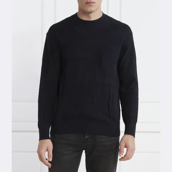 Свитер обычного кроя Armani Exchange, черный
Свитер обычного кроя Armani Exchange, черный