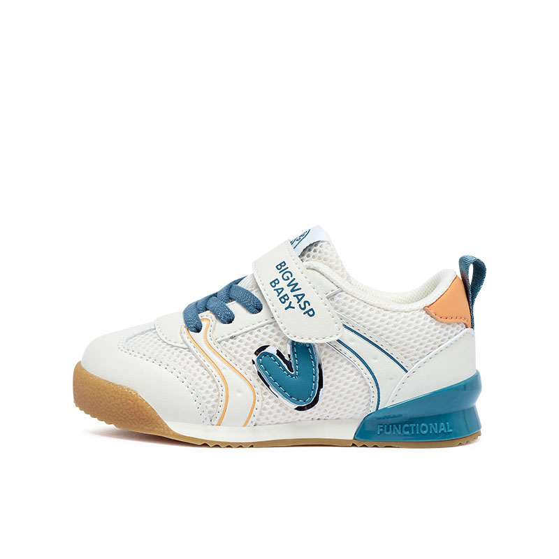 Детские повседневные кроссовки с амортизацией и поддержкой для детей 3-7 лет BIG WASP, кремовый/розовый 
Детские повседневные кроссовки с амортизацией и поддержкой для детей 3-7 лет BIG WASP, кремовый/розовый