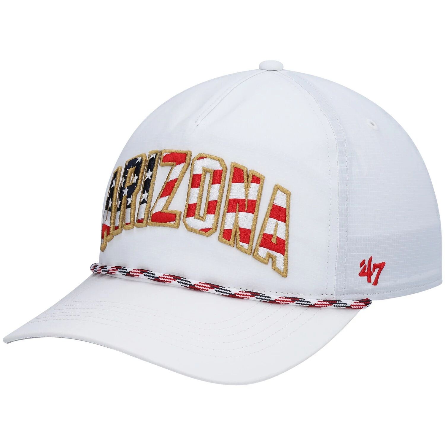 Мужская регулируемая кепка '47 Arizona Cardinals Hitch Stars and Stripes Trucker White
Мужская регулируемая кепка '47 Arizona Cardinals Hitch Stars and Stripes Trucker White