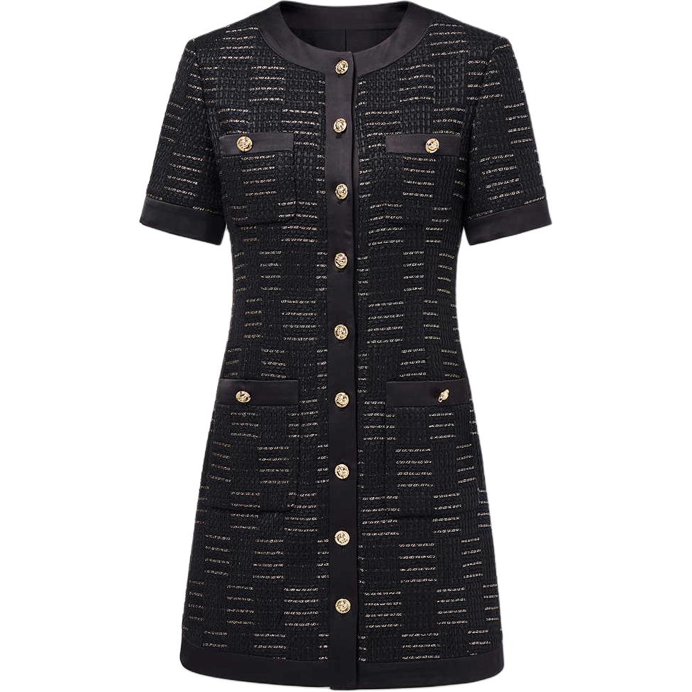 Женское платье с коротким рукавом KARL LAGERFELD FW25 KARL LAGERFELD / Karl Lagerfeld Jeans, черный
Женское платье с коротким рукавом KARL LAGERFELD FW25 KARL LAGERFELD / Karl Lagerfeld Jeans, черный