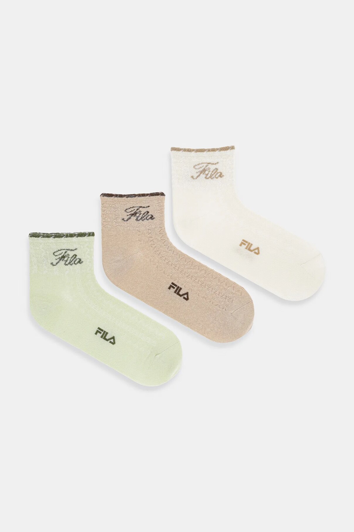 Носки 3 шт. в упаковке Fila, бежевый
Носки 3 шт. в упаковке Fila, бежевый