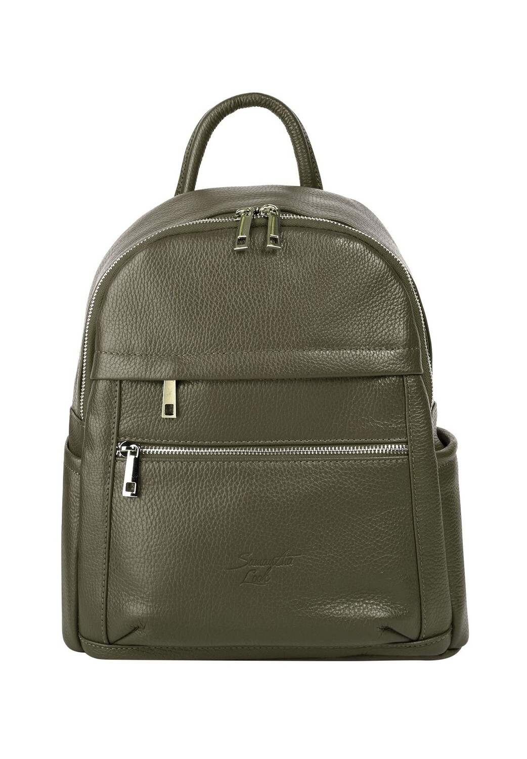 Рюкзак из натуральной кожи, производство Италия Samantha Look, цвет Dunkelgrün
Рюкзак из натуральной кожи, производство Италия Samantha Look, цвет Dunkelgrün