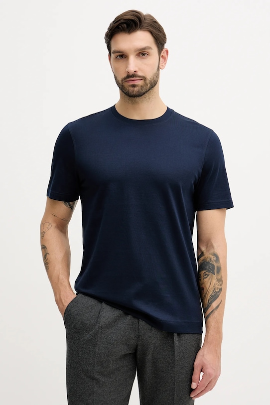 Хлопковая футболка Tommy Hilfiger, темно-синий
Хлопковая футболка Tommy Hilfiger, темно-синий