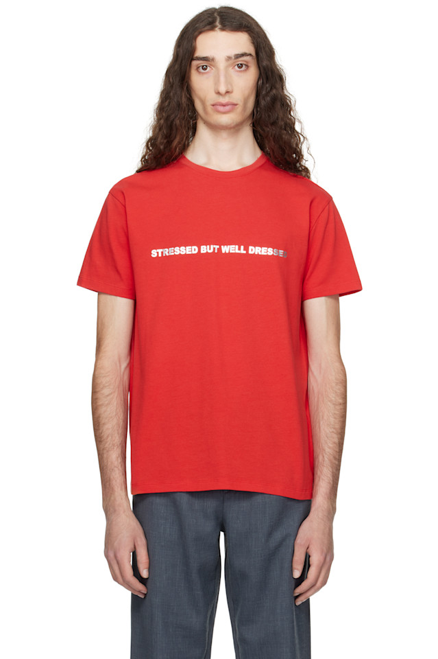 Футболка Stress Paloma Wool, красный 
Футболка Stress Paloma Wool, красный