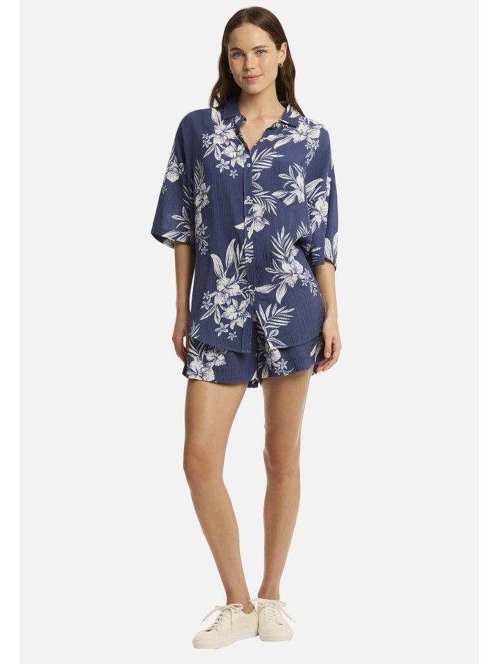 Пляжная рубашка Sea Level Aloha цвета французского темно-синего
Пляжная рубашка Sea Level Aloha цвета французского темно-синего