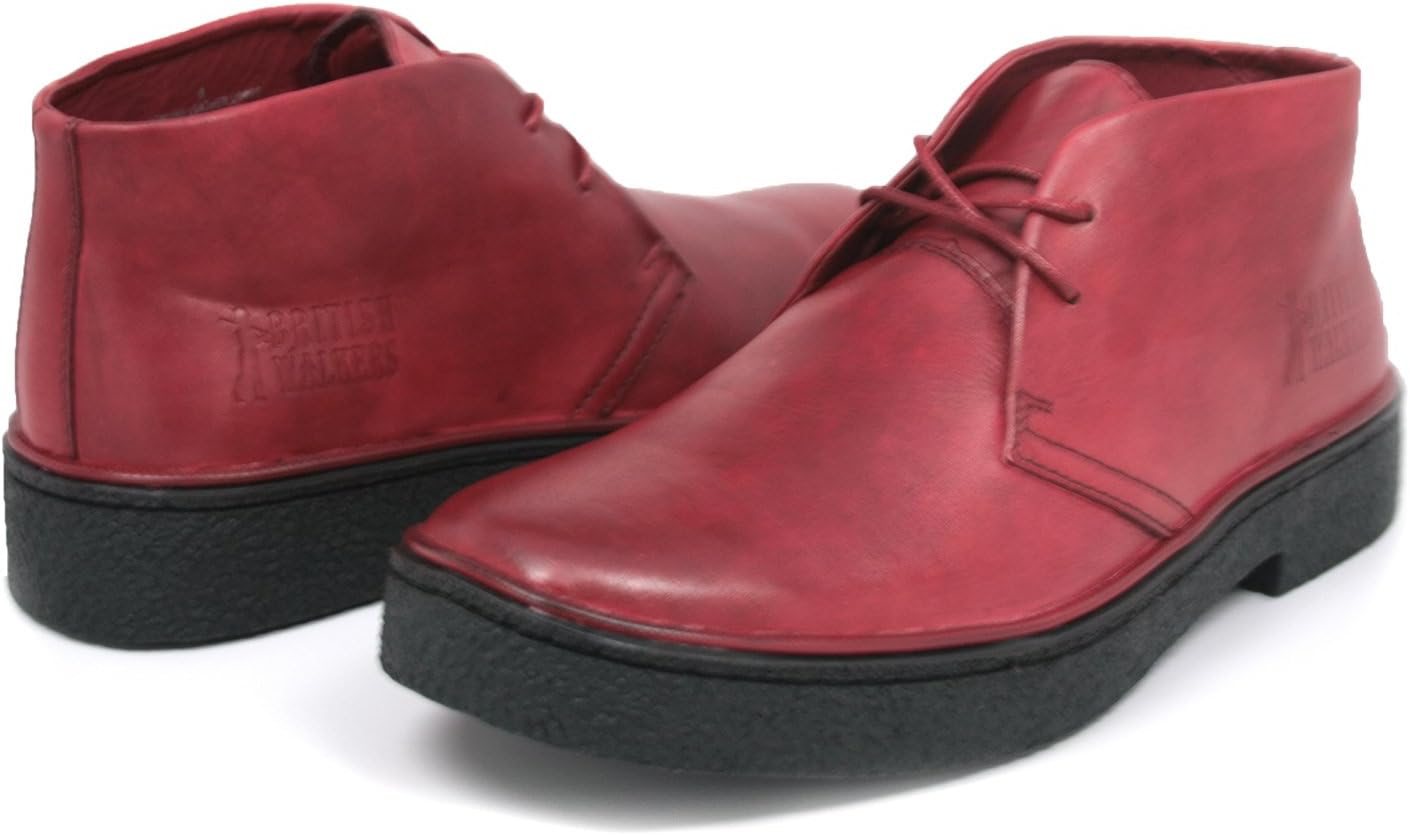 Оригинальные мужские высокие ботинки Chukka Playboy от British Walkers British Collection, Wine Leather
Оригинальные мужские высокие ботинки Chukka Playboy от British Walkers British Collection, Wine Leather