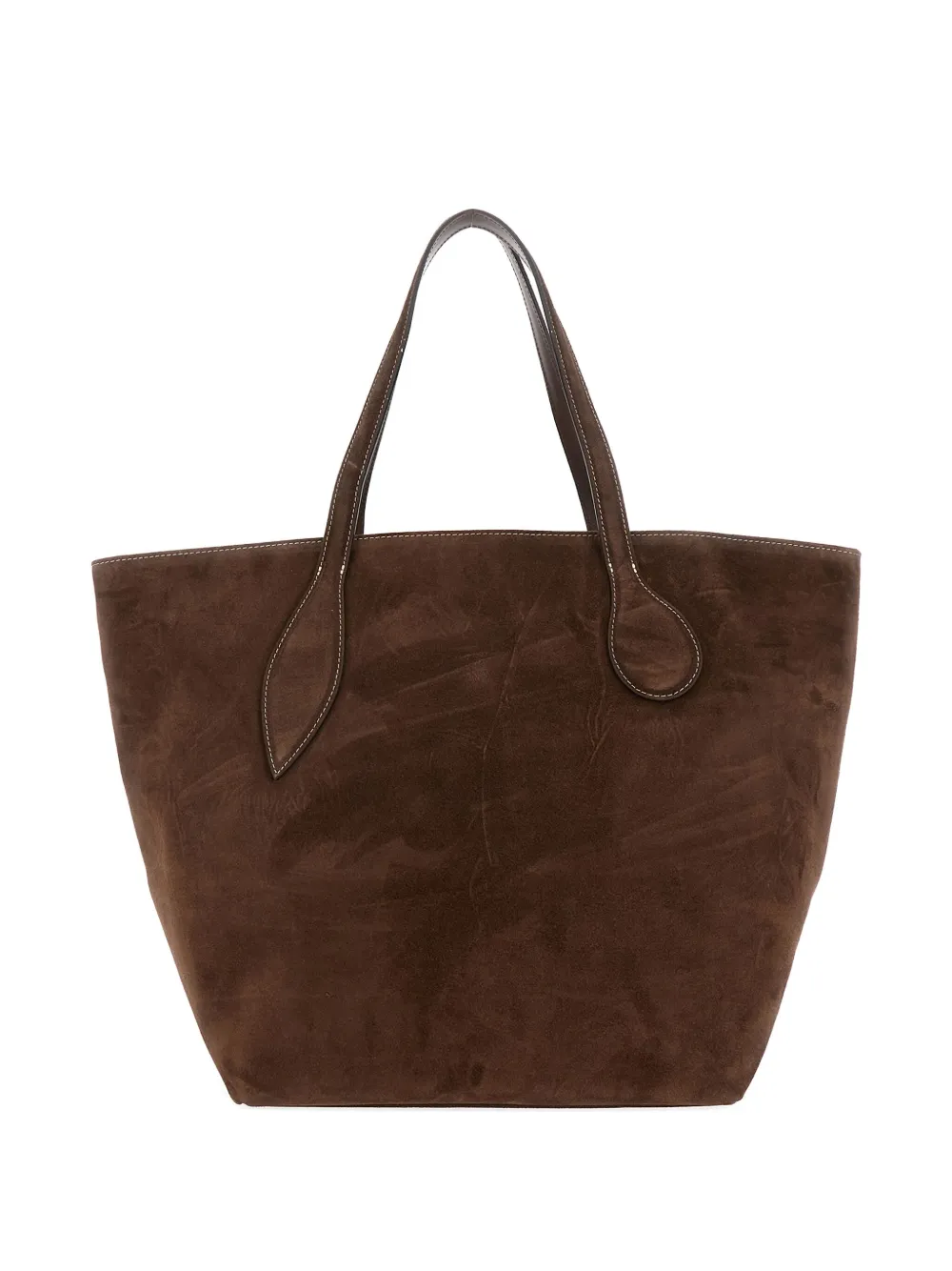 Большая кожаная сумка-тоут Little Liffner, коричневый 
Большая кожаная сумка-тоут Little Liffner, коричневый