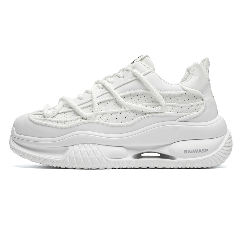 BIGWASP Мужские белые низкие массивные кроссовки, цвет White
BIGWASP Мужские белые низкие массивные кроссовки, цвет White