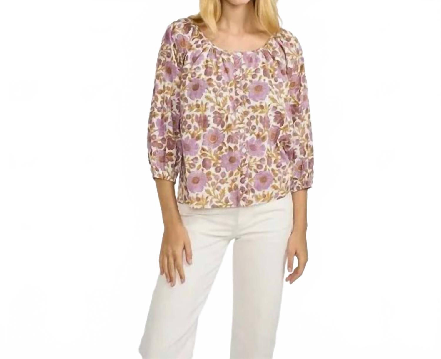 Топ-блуза Софи с цветочным принтом в сиреневом цвете Орсе Marea, Lilac Orsay
Топ-блуза Софи с цветочным принтом в сиреневом цвете Орсе Marea, Lilac Orsay